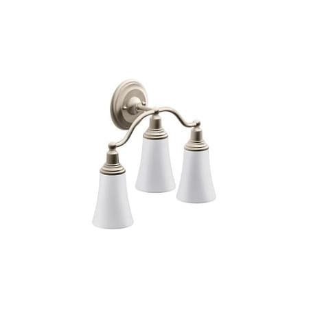 Moen Rothbury 3 Globe Light Bn YB8263BN